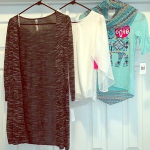 Teen tops & sweater
